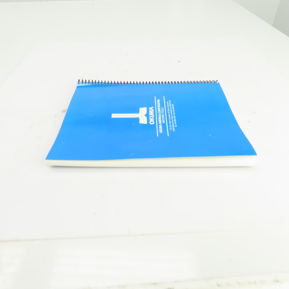 Okuma MX-45VA MX-45VAE OSP700M Operation & Maintenance Manual 4th Edition
