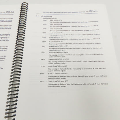 Okuma MX-45VA MX-45VAE OSP700M Maintenance Repair Manual Library Lot Of 6