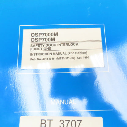 Okuma MX-45VA MX-45VAE OSP700M Maintenance Repair Manual Library Lot Of 6