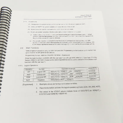 Okuma MX-45VAE OSP7000M Programming Manual 2nd Edition 3752-E-R1