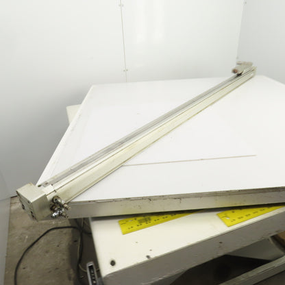 N-M-40-E Pneumatic Linear Slide Drive Actuator 52" Travel 68-1/2" OAL