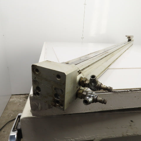 N-M-40-E Pneumatic Linear Slide Drive Actuator 52" Travel 68-1/2" OAL