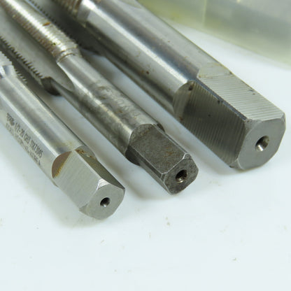 1/2"-20 & 3/4"-16 Straight Thread Plug Tap 3 Flute GH4 Lot of 4