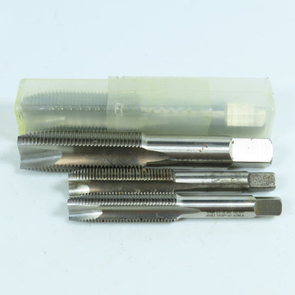 1/2"-20 & 3/4"-16 Straight Thread Plug Tap 3 Flute GH4 Lot of 4