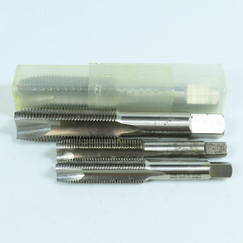 1/2"-20 & 3/4"-16 Straight Thread Plug Tap 3 Flute GH4 Lot of 4