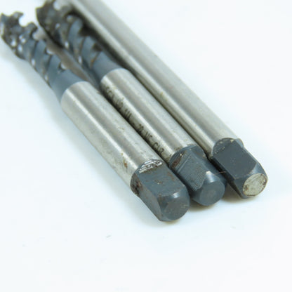 1-4"- 28 NF Spiral Thread Plug Tap 3 Flute GH4 Lot of 3
