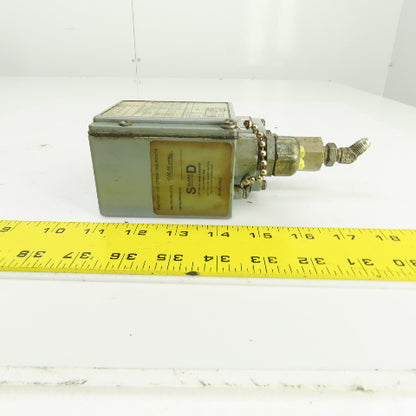 Square D GCW-2 Class 9012 Ser C Pressure Switch 90-2900PSIG 600V
