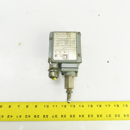 Square D GCW-2 Class 9012 Ser C Pressure Switch 90-2900PSIG 600V