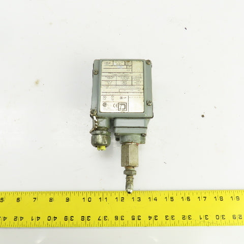 Square D GCW-2 Class 9012 Ser C Pressure Switch 90-2900PSIG 600V