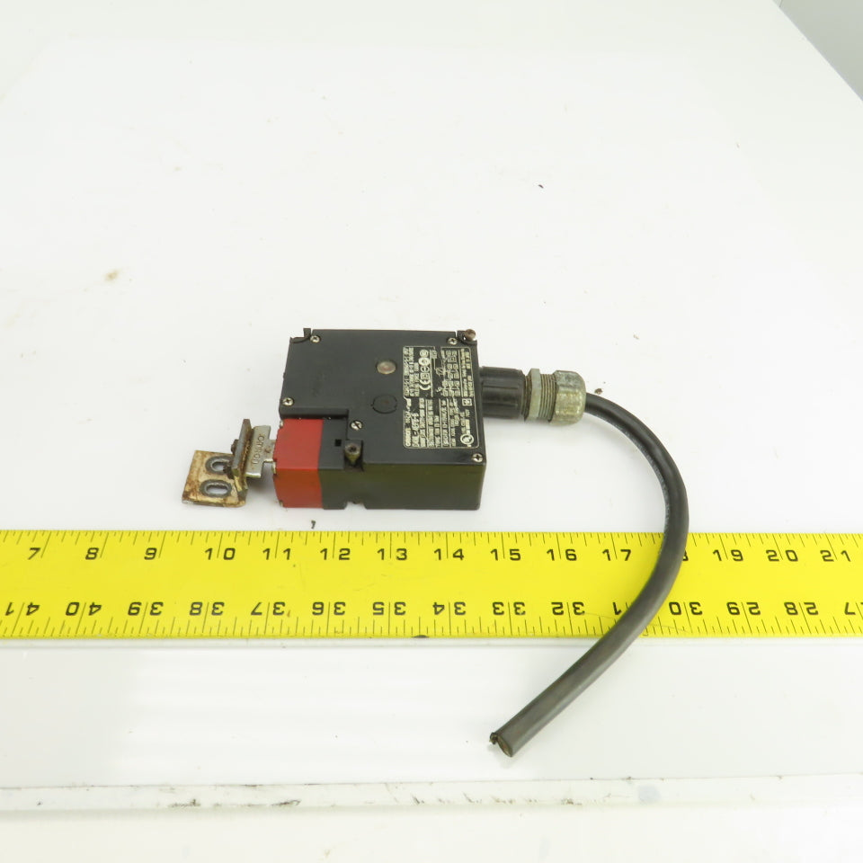 Omron D4NL-4EFB-B Guard Lock Safety Door Switch 240VAC W/Key