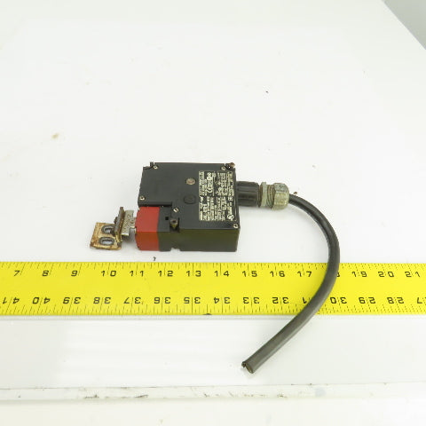 Omron D4NL-4EFB-B Guard Lock Safety Door Switch 240VAC W/Key