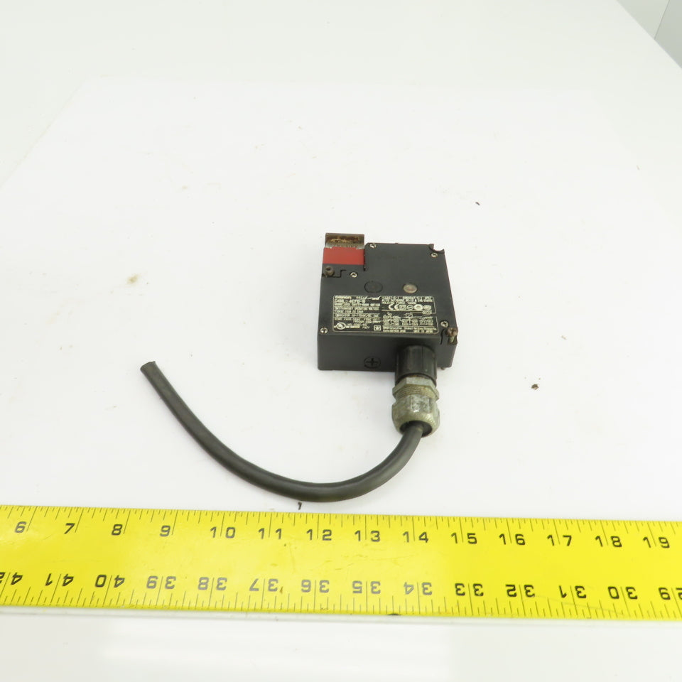 Omron D4NL-4EFB-B Guard Lock Safety Door Switch 240VAC W/Key