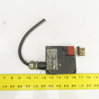 Omron D4NL-4EFB-B Guard Lock Safety Door Switch 240VAC W/Key