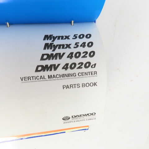Daewoo Mynx 540 550 650 Safety Electrical Ladder Diagram Parts List Manual