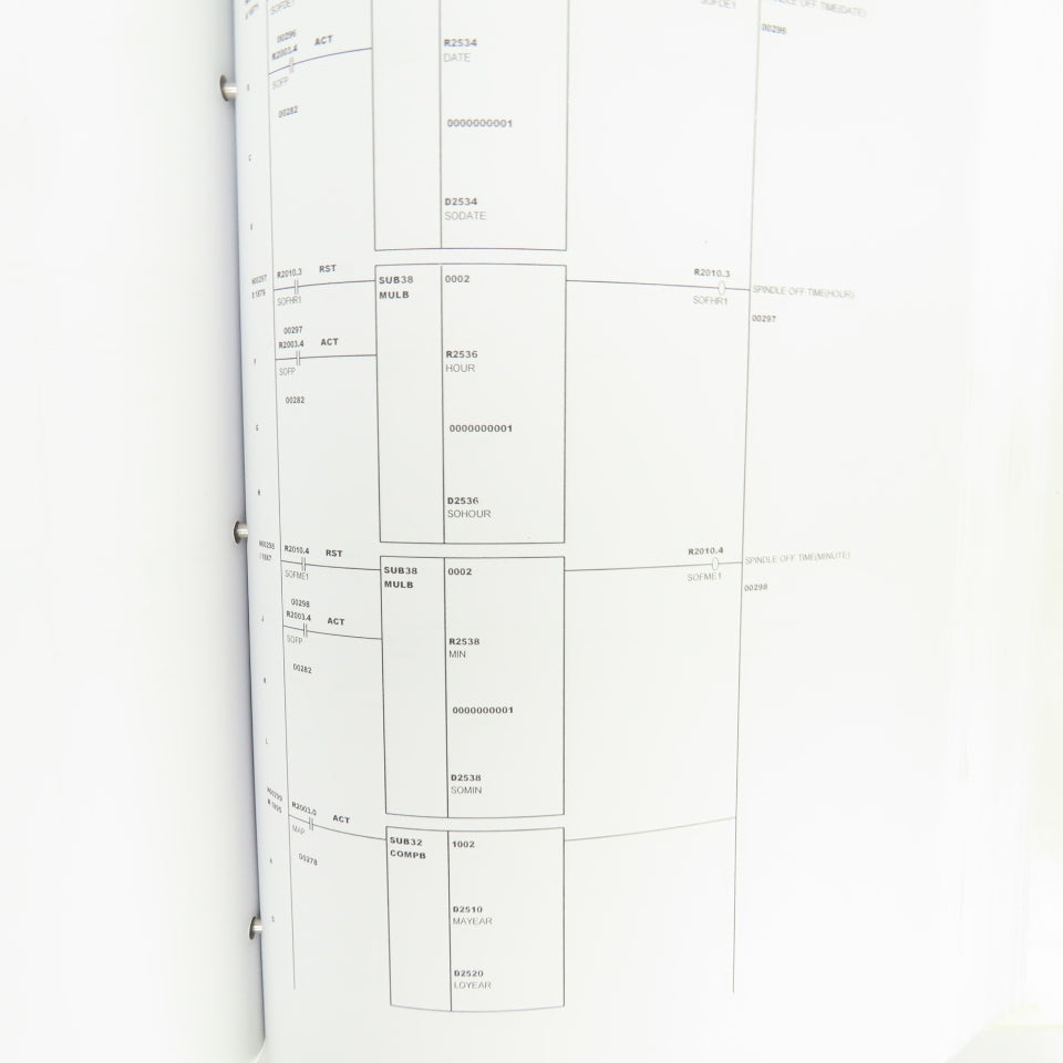 Daewoo Mynx 540 550 650 Safety Electrical Ladder Diagram Parts List Manual