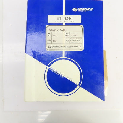 Daewoo Mynx 540 550 650 Safety Electrical Ladder Diagram Parts List Manual