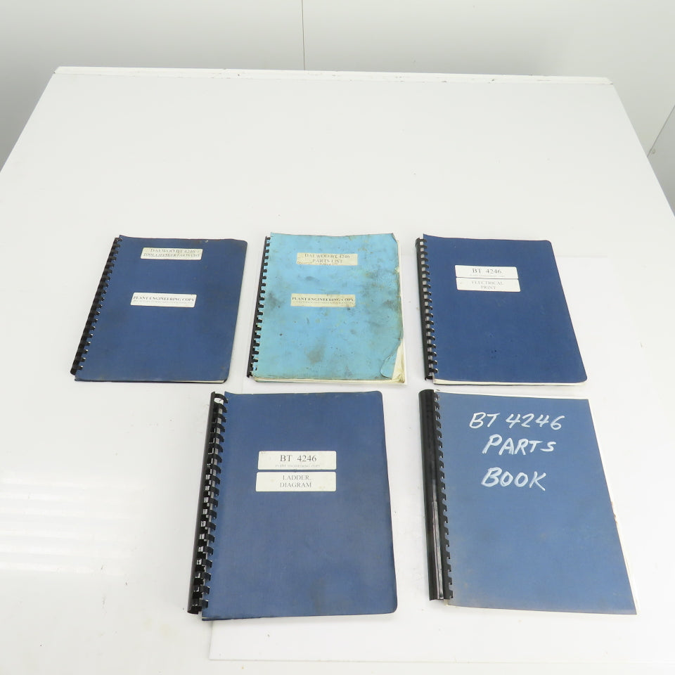 Daewoo Mynx 500 540 DMV 4020 4020d Parts List Electrical Diagram ATC Parts List