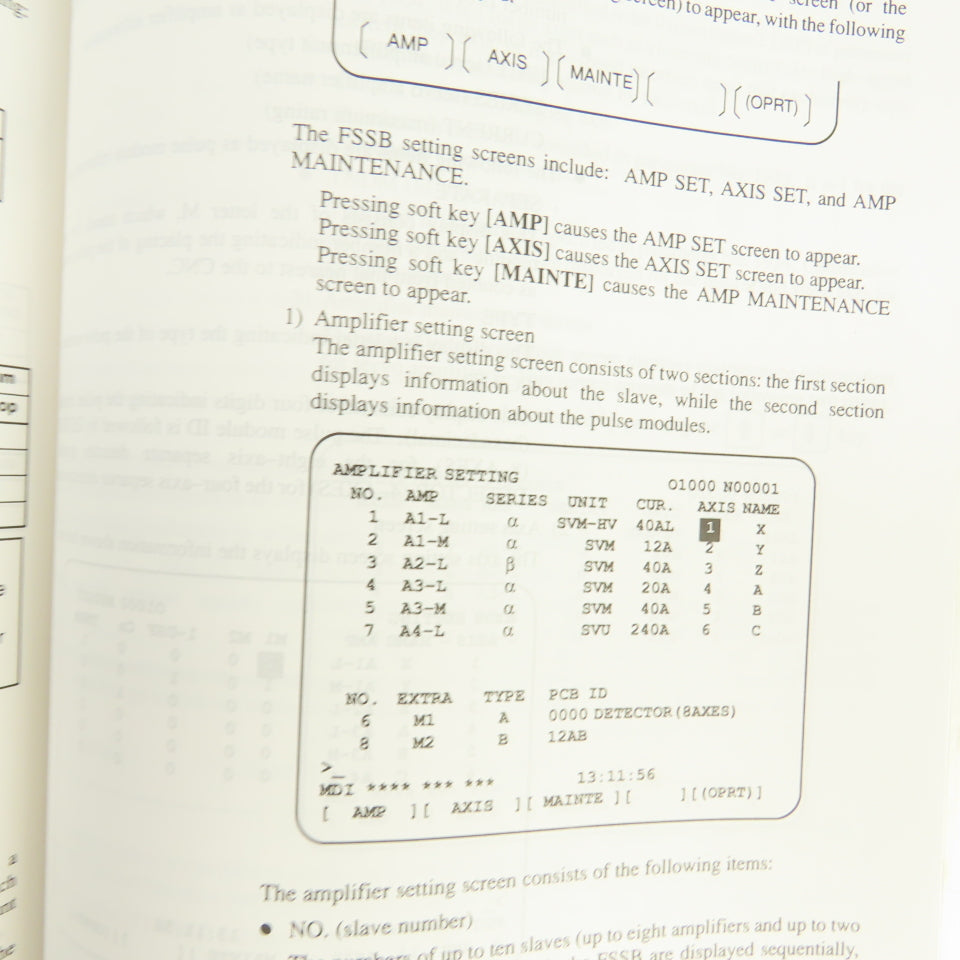 Fanuc Series 16i / 18i / 21i 16/180/210 Model B B-6352EN/02 Maintenance Manual