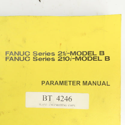 Fanuc Series 21i 210i Model B B-63610EN/01 Parameter Manual