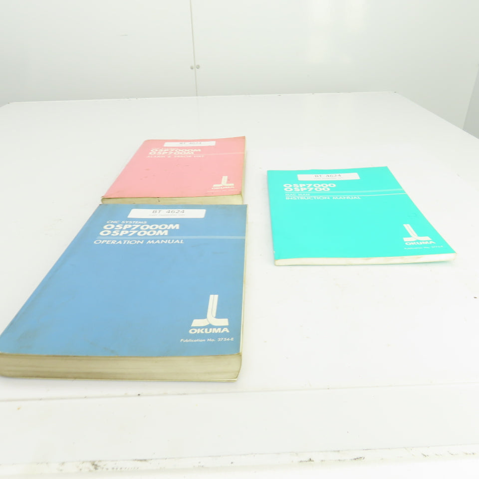 Okuma OSP700 OSP7000 Operation, Alarm & Error List, Instruction Manual Library