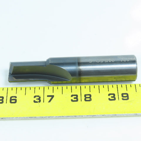 Garr 16mm Solid Carbide End Mill Straight 2 Flute