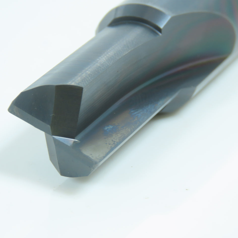 Garr 16mm Solid Carbide End Mill Straight 2 Flute