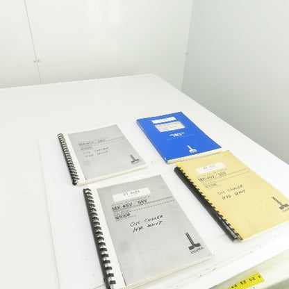Okuma MX-45V / 55V Electrical Drawing Manual W/Instruction Manual Lot/4