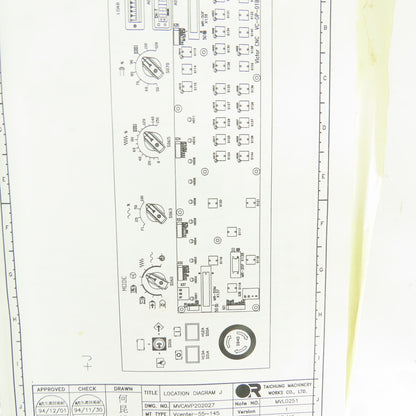 Victor Taichung V Center55-45 Part List Circuit Diagram Instruction Manual Lot/4