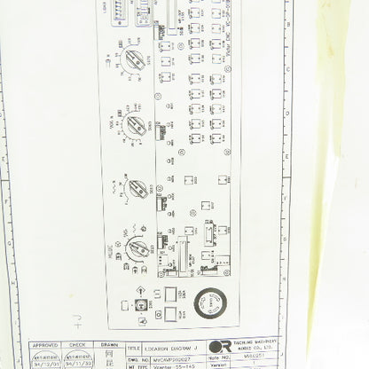 Victor Taichung V Center55-45 Part List Circuit Diagram Instruction Manual Lot/4