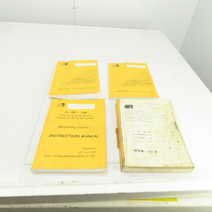 Victor Taichung V Center55-45 Part List Circuit Diagram Instruction Manual Lot/4