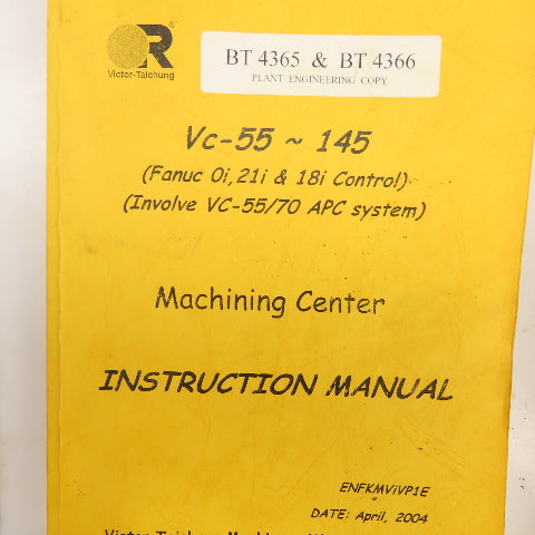 Victor Taichung V Center55-45 Part List Circuit Diagram Instruction Manual Lot/4