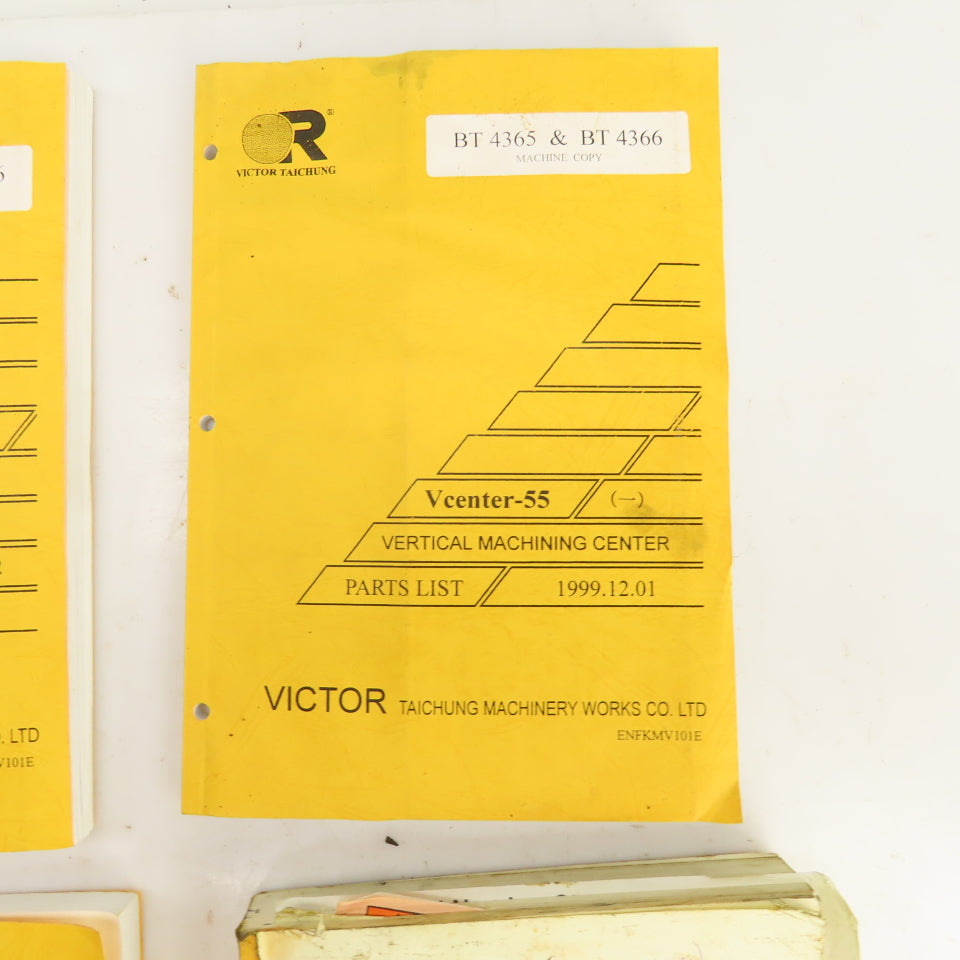 Victor Taichung V Center55-45 Part List Circuit Diagram Instruction Manual Lot/4
