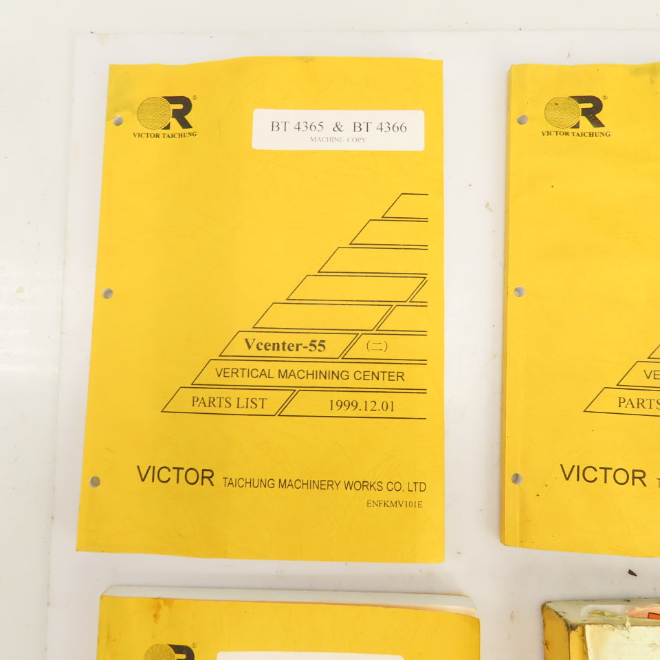 Victor Taichung V Center55-45 Part List Circuit Diagram Instruction Manual Lot/4