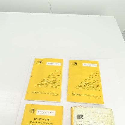 Victor Taichung V Center55-45 Part List Circuit Diagram Instruction Manual Lot/4