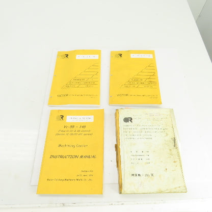 Victor Taichung V Center55-45 Part List Circuit Diagram Instruction Manual Lot/4