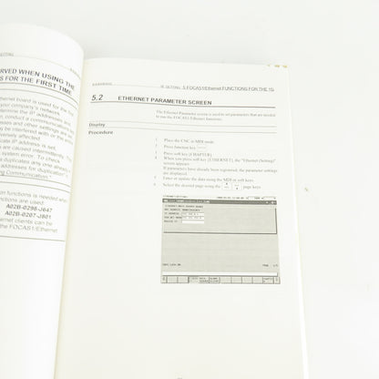 Fanuc B-63644EN/02 Fast Ethernet Board / Fast Data Server Operators Manual