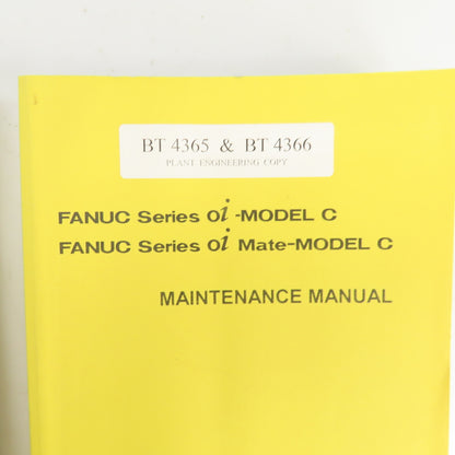 Fanuc B-64120EN/01 B-64115EN/01 Series oi Mate Mod C Parameter&Maintenance Lot/2