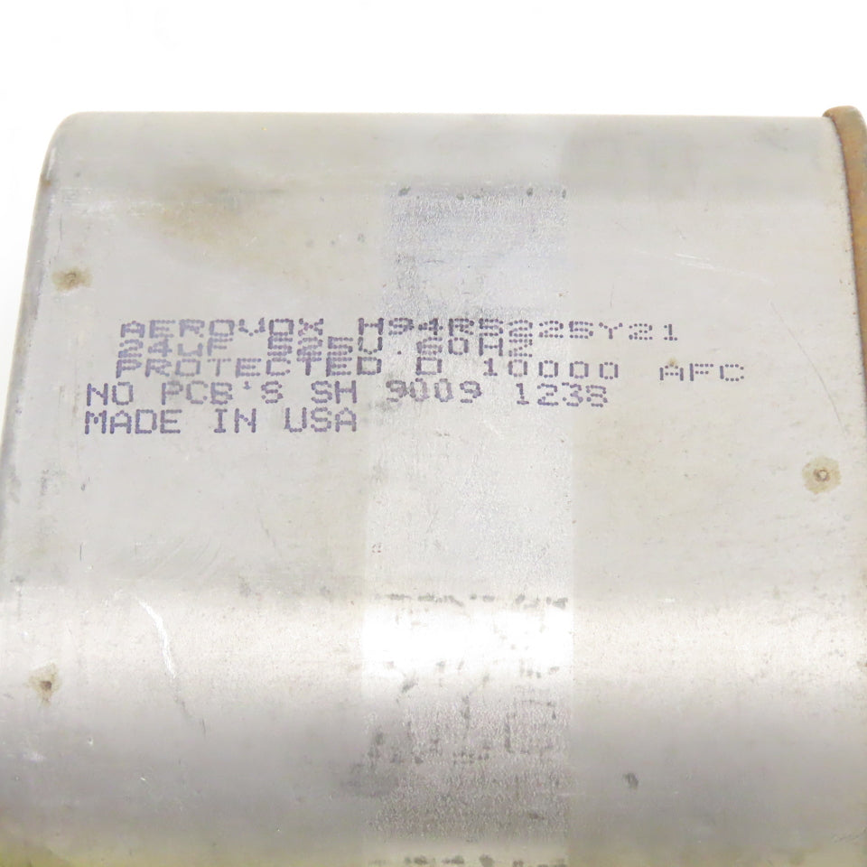 Aerovox H94R5225Y21 24uF 252V 60Hz Capacitor