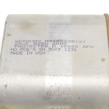 Aerovox H94R5225Y21 24uF 252V 60Hz Capacitor