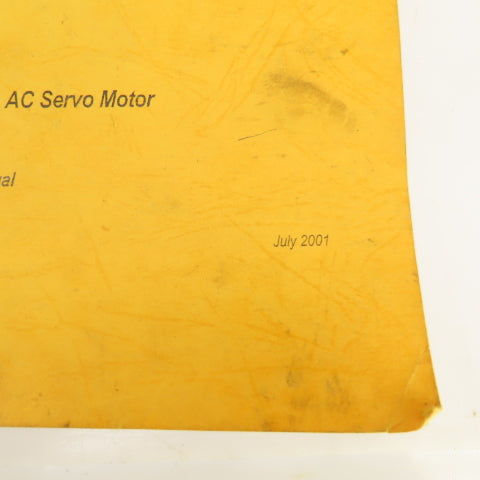 Fanuc GFZ-65285EN/01 Alpha I Series C AC Servo Motor Maintenance Manual
