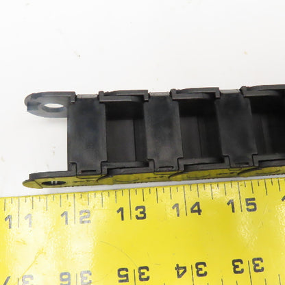 Igus 14.2.048 1" x 7/8" Plastic Feed Thru Wire Energy Chain Cable Carrier 58"