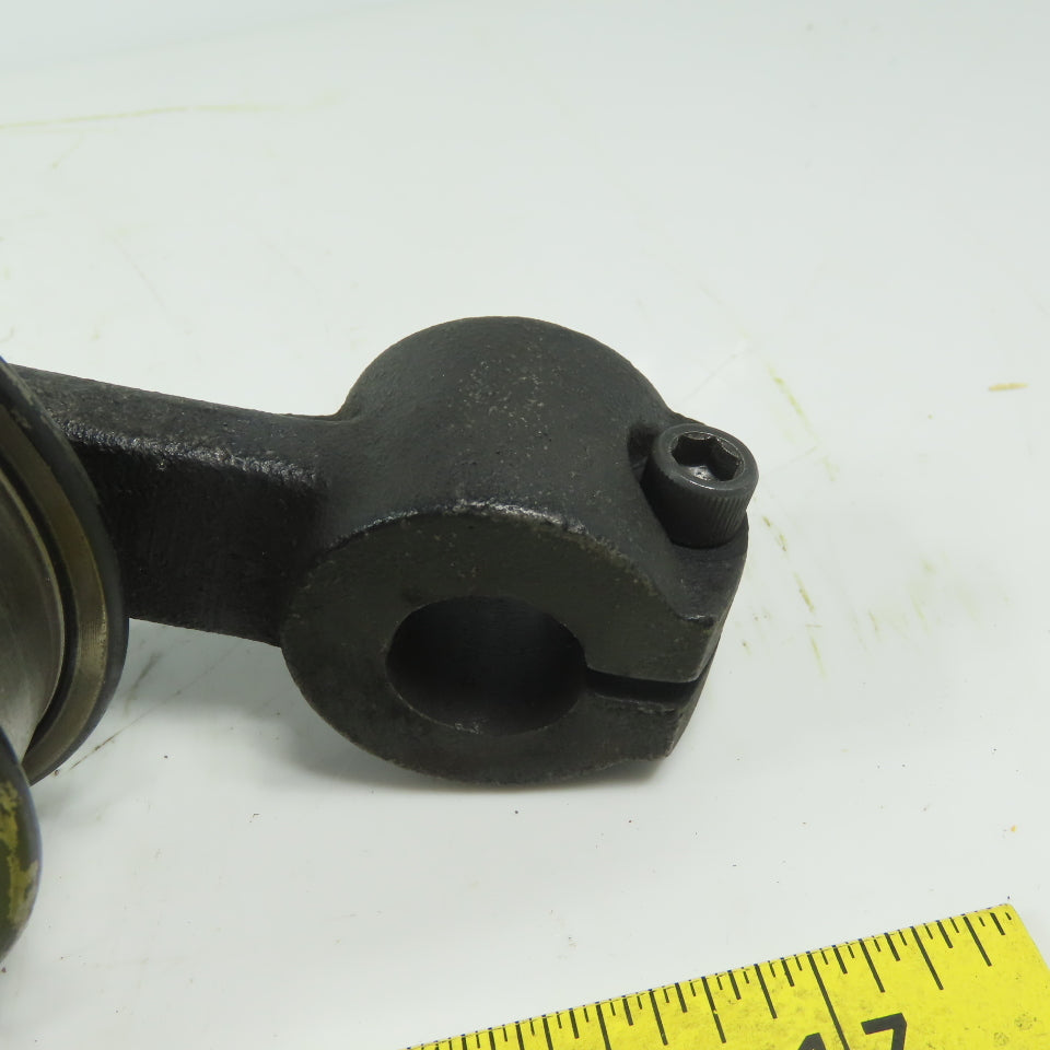 Brewer Machine & Gear Swing Arm Manual Tensioner Rod Mount 1" ID W/Idler Pully