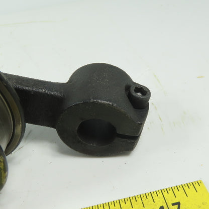 Brewer Machine & Gear Swing Arm Manual Tensioner Rod Mount 1" ID W/Idler Pully