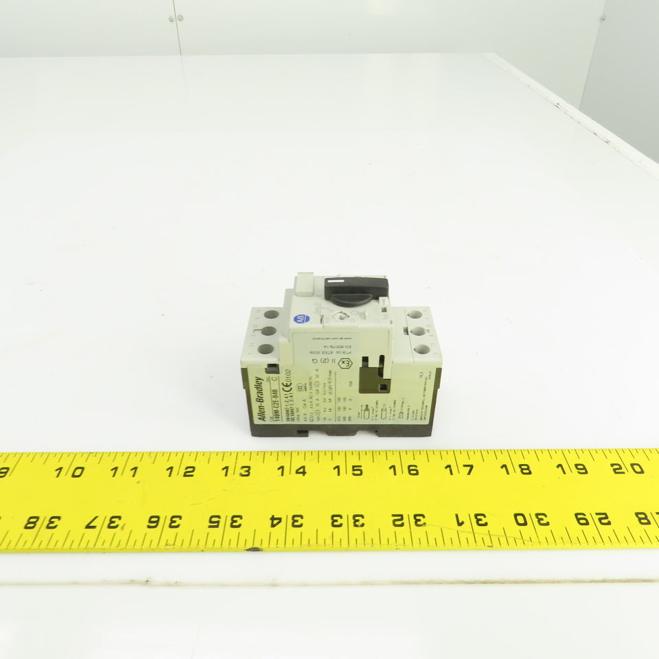 Allen Bradley 140M-C2E-B40 600V 3Hp Motor Overload Breaker 2.5-4.0A