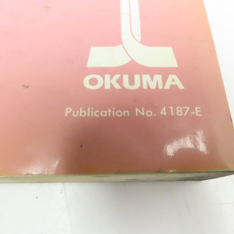 Okuma OSP-U100M OSP-U10M 4187-E Alarm & Error List Code Book