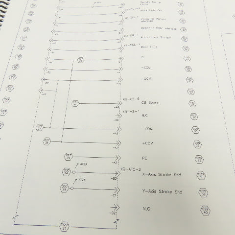 Okuma MX-45VAE AD0002 P-K601-017-E-R01 AD0002 Electrical Drawing Manual