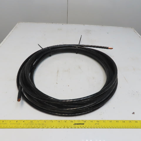 Essex 42' 2/0 AWG Stranded Copper THHN THWN Building Wire 600V Black