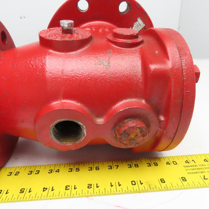 Bell & Gossett 115025 ED-3 3" x 4" Flange Mount Suction Diffuser 175 PSI
