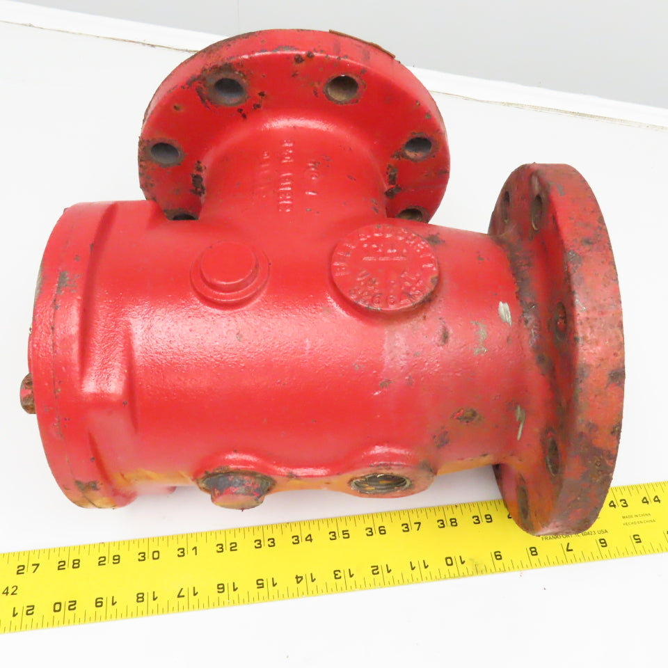 Bell & Gossett 115026 EE-3 4" x 4" Flange Mount Suction Diffuser 175 PSI