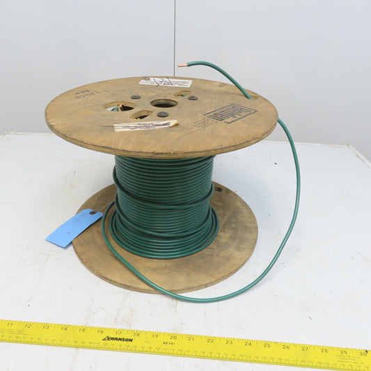 Carol 156' 8 AWG Gauge Type MTW Stranded Green Copper Building Wire Cable 600V